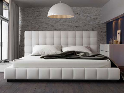Sadie Upholstered Platform Bed